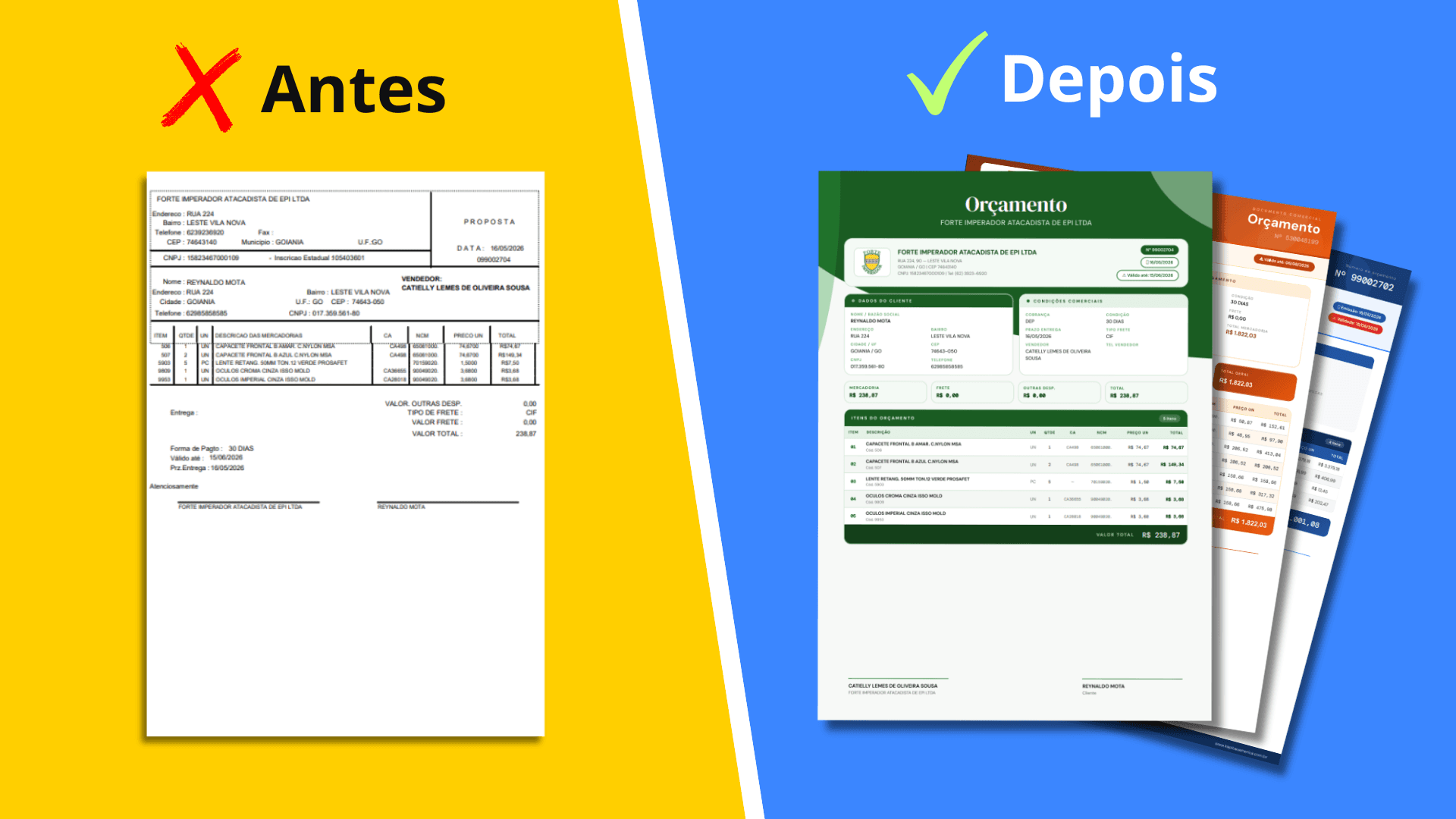 Gerador de Orçamento screenshot 1